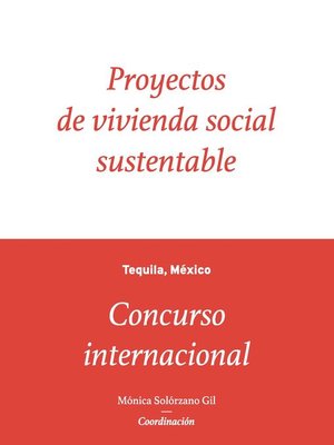 cover image of Proyectos de vivienda social sustentable